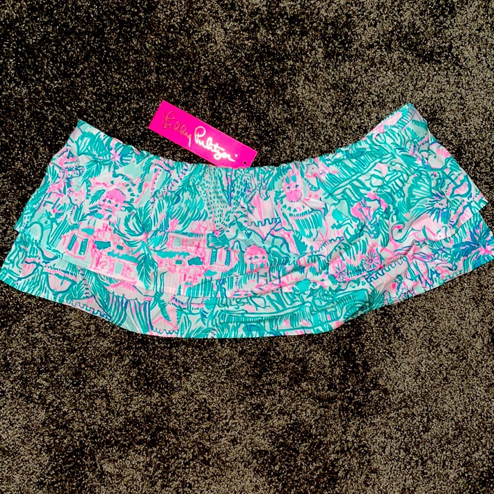 Lily Pulitzer ruffle tier top NWT